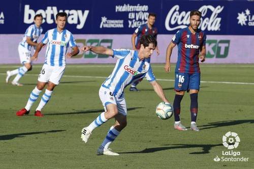 Только ничья с Леванте. Реал Сосьедад потерял важные очки