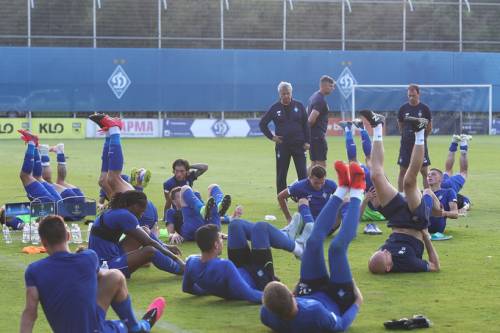 ФОТО. Динамо провело первый матч при Мирче Луческу