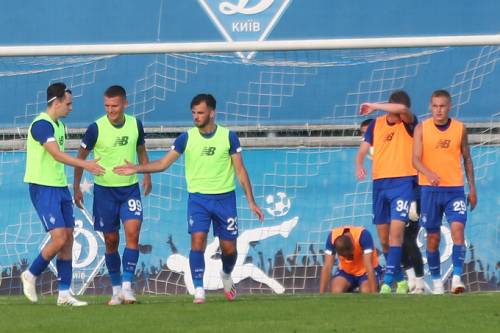 ФОТО. Динамо провело первый матч при Мирче Луческу