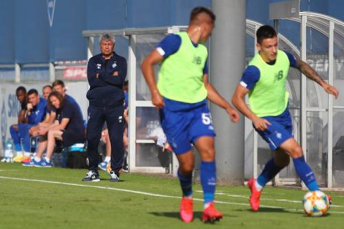 ФОТО. Динамо провело первый матч при Мирче Луческу