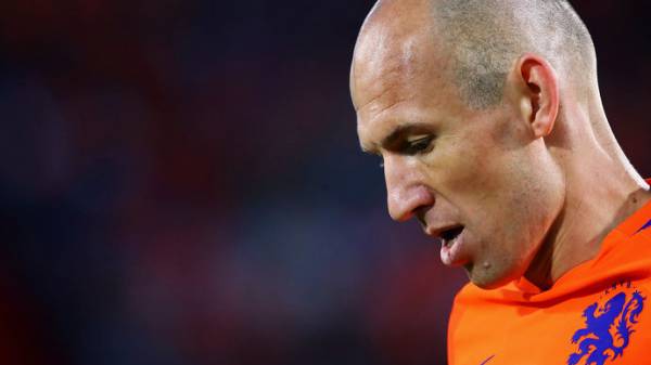 36-летний Роббен не сможет выйти на поле как минимум месяц