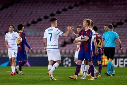 Динамо и Барселона провели рекордный матч