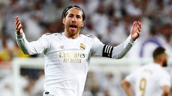 Рамос из-за травмы не поможет «Реалу» в матче с «Интером»