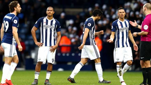 «Вест Бромвич» лишился шансов остаться в АПЛ после поражения от «Арсенала»