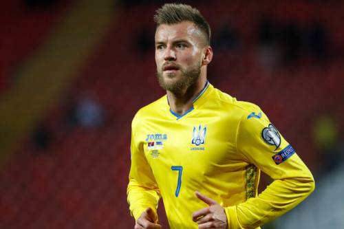 ВИДЕО. Удаление и пенальти. Ярмоленко открыл счет в матче против Кипра