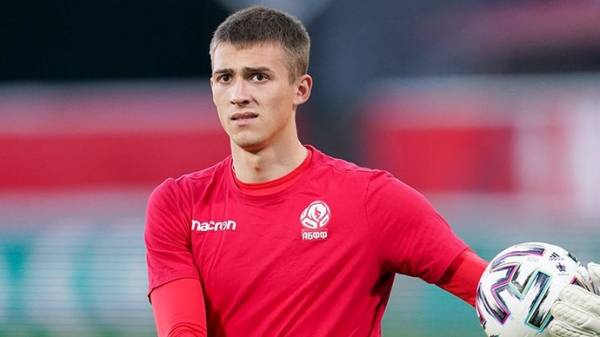 Вратарь Павлюченко из белорусского «Руха» находится в «Зените» на просмотре