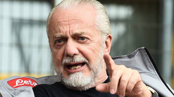 Президент «Наполи»: «Нужно создать новый турнир вместо ЛЧ и ЛЕ. Я готов внести 10 миллиардов евро»