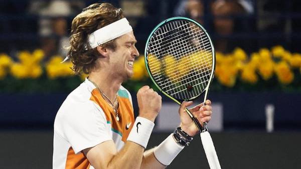 Андрей Рублев: «Мне повезло. Не ожидал, что выиграю турнир в Дубае»