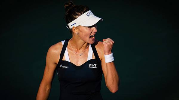 Россиянка Кудерметова и бельгийка Мертенс выиграли теннисный турнир в Дубае в парах