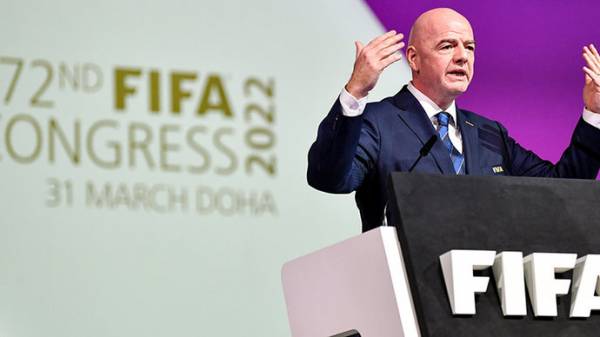 Инфантино отреагировал на слухи о возможной замене Ирана на Италию на ЧМ-2022