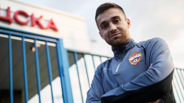 ЦСКА продал 22-летнего форварда Гогричиани «Балтике»