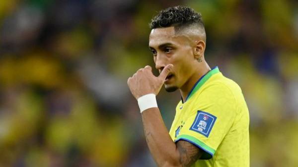 Хорватия — Бразилия — 0:0. Бразильцы заменили Рафинью на Антони на 56-й минуте матча ЧМ-2022