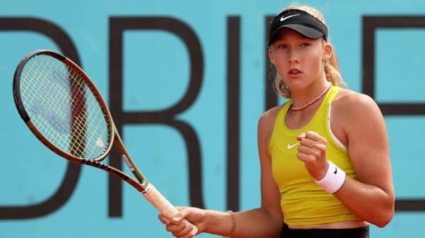 Андреева в день своего 16-летия вышла в 1/8 финала турнира в Мадриде, где встретится со второй ракеткой мира