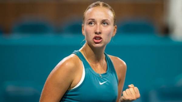 Потапова вышла в полуфинал турнира в Германии, победив Гарсию